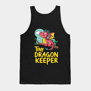 tiny dragon keeper Tank Top